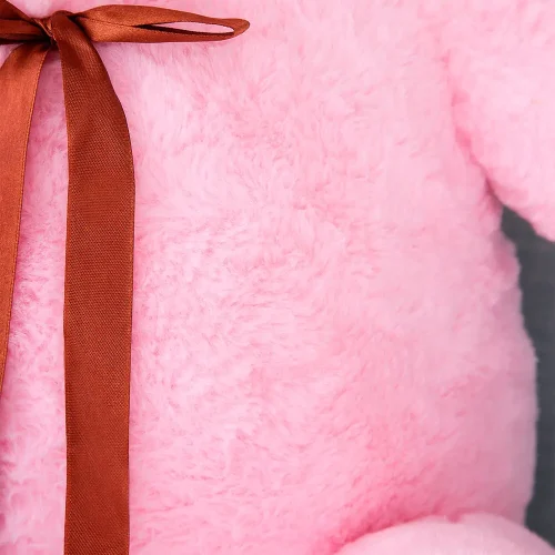 Teddyway Toto Big Plush Teddy Bear Giant XXL, Soft Toy, 100 Cm, 39 Inches, 3.3 Feet, Pink - Teddyway