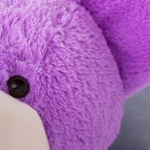Teddyway Bobo Big Plush Teddy Bear Giant XXL, Soft Toy, 100 Cm, 39 Inches, 3.3 Feet, Purple - Teddyway