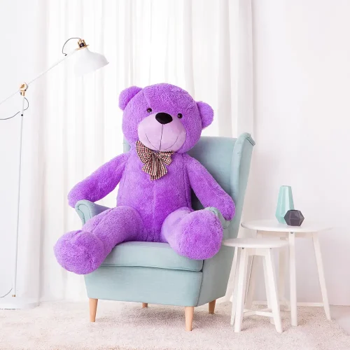 Teddyway Popo Big Plush Teddy Bear Giant XXL, Soft Toy, 100 Cm, 39 Inches, 3.3 Feet, Light Brown - Teddyway