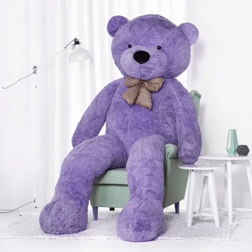Teddyway Popo Big Plush Teddy Bear Giant XXL, Soft Toy, 100 Cm, 39 Inches, 3.3 Feet, Light Brown - Teddyway