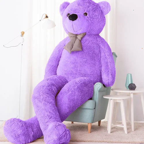 Teddyway Popo Big Plush Teddy Bear Giant XXL, Soft Toy, 100 Cm, 39 Inches, 3.3 Feet, Light Brown - Teddyway