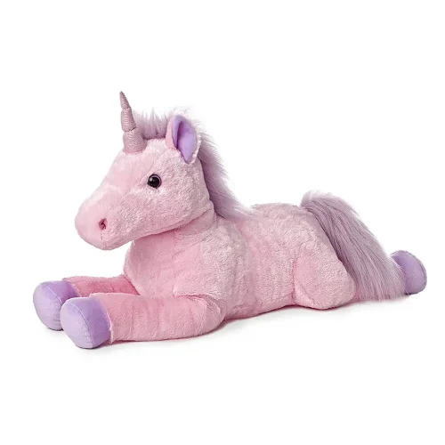 Teddyway Soso Plush Unicorn, Soft Toy, 70 Cm, 27 Inches, 2.3 Feet, Pink - Teddyway