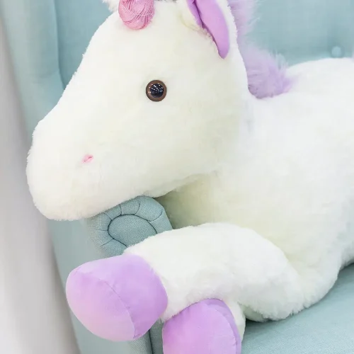 Teddyway Soso Plush Unicorn, Soft Toy, 70 Cm, 27 Inches, 2.3 Feet, Pink - Teddyway