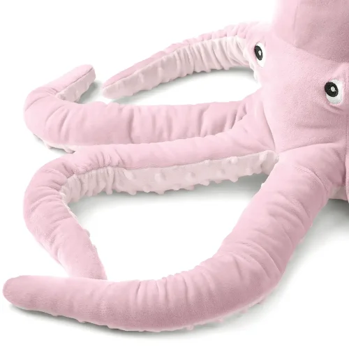 Teddyway Sodo Big Plush Squid Giant XXL, Soft Toy, 80 Cm, 31 Inches, 2.6 Feet, Blue - Teddyway