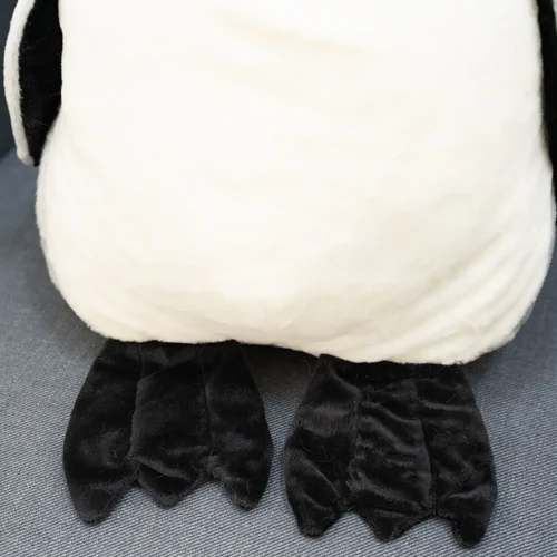 Teddyway Pipi Plush Penguin, Soft Toy, 40 Cm, 16 Inches, 1.3 Feet, Black White - Teddyway