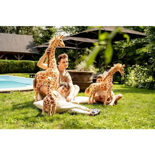 Teddyway Gifo Plush Giraffe, Soft Toy, 55 Cm, 21 Inches, 1.8 Feet, Yellow - Teddyway