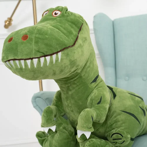 Teddyway Deno Plush Dinosaur, Soft Toy, 70 Cm, 27 Inches, 2.3 Feet, Green - Teddyway