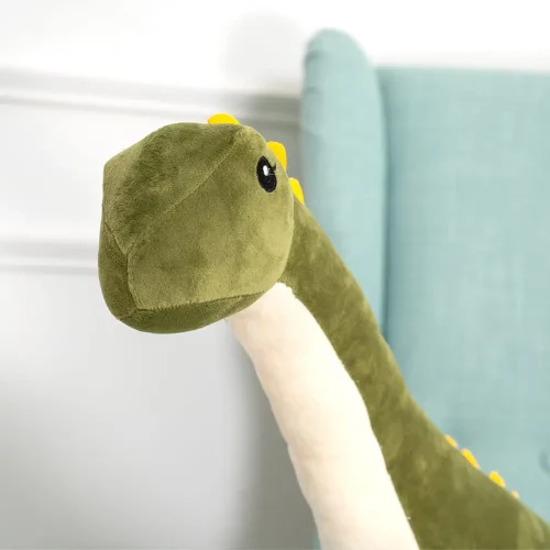 Teddyway Tobo Big Plush Dinosaur Giant XXL, Soft Toy, 150 Cm, 59 Inches, 4.9 Feet, Green - Teddyway