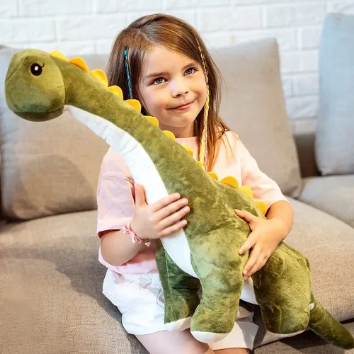 Teddyway Tobo Plush Dinosaur, Soft Toy, 80 Cm, 31 Inches, 2.6 Feet, Green - Teddyway