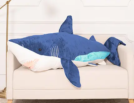 Large soft-shelled sharks