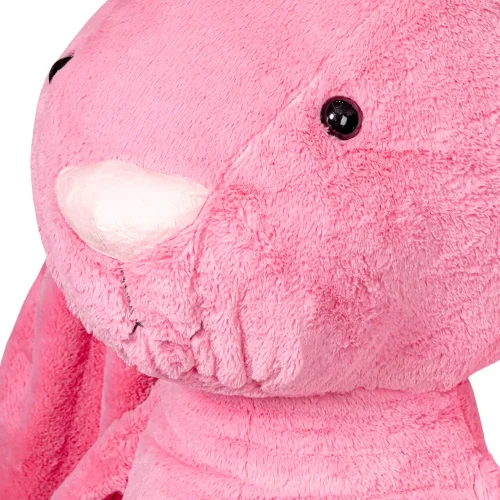 Teddyway Bani Big Plush Bunny Giant XXL, Soft Toy, 160 Cm, 63 Inches, 5.2 Feet, Bright Pink - Teddyway