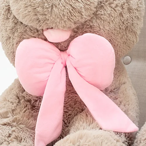 Teddyway Vuni Big Plush Bunny Giant XXL, Soft Toy, 190 Cm, 74 Inches, 6.2 Feet, Grey - Teddyway