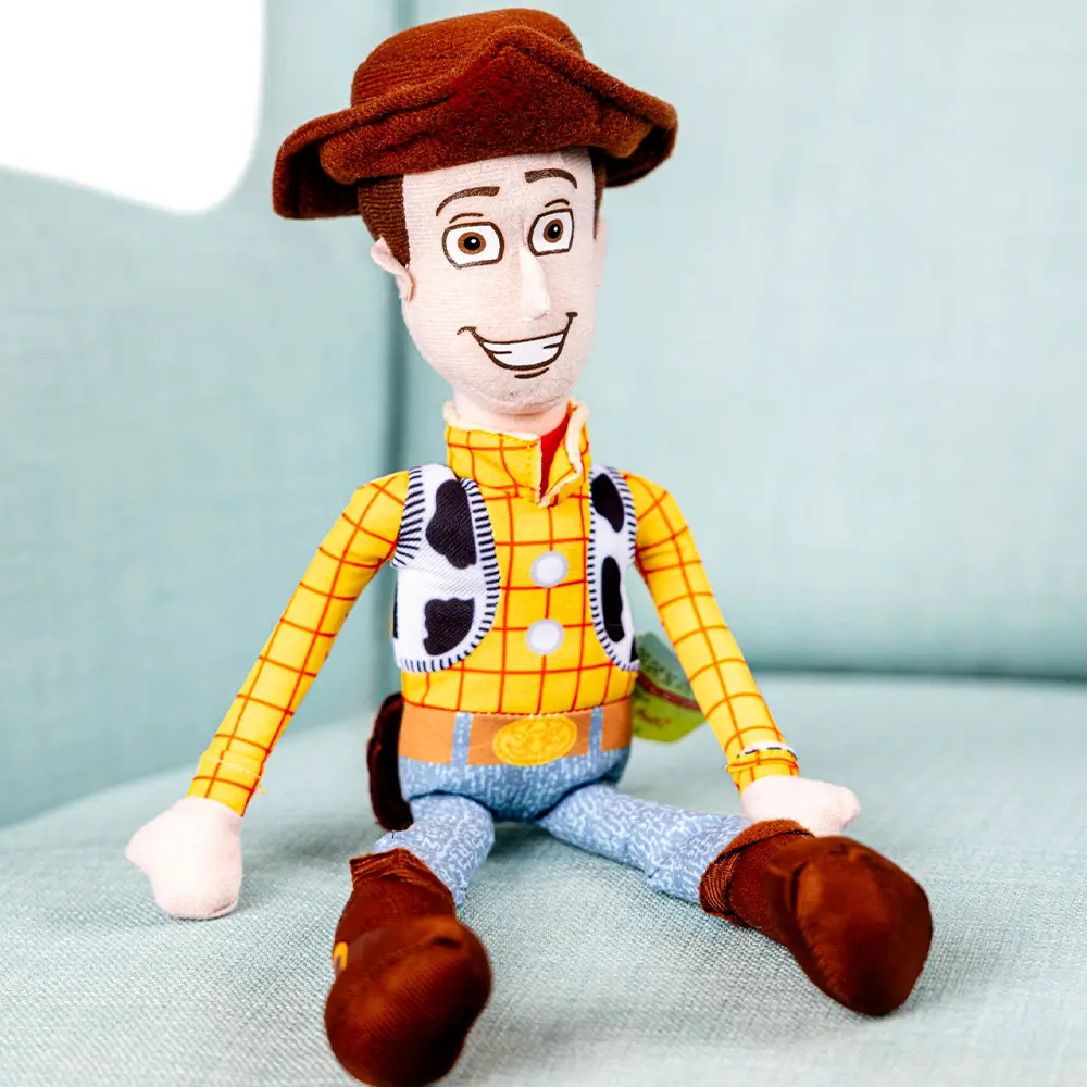 Disney Toy Story Woody Plush Toy, Soft Toy, 40 Cm, 15 Inches, 1.3 Feet, Yellow - Teddyway