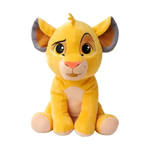 Disney The Lion King Simba Plush Toy, Soft Toy, 25 Cm, 9 Inches, 0.8 Feet, Yellow - Teddyway