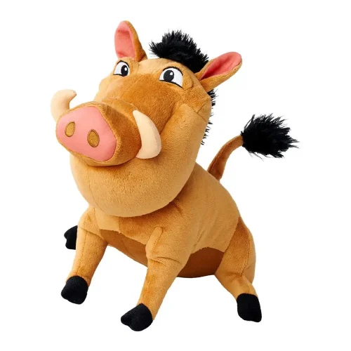 Disney Pumba Plush Toy, Soft Toy, 25 Cm, 9 Inches, 0.8 Feet, Brown - Teddyway
