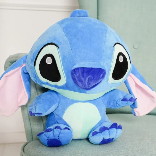 Disney Lilo & Stitch Stitch Plush Toy, Soft Toy, 30 Cm, 11 Inches, 0.9 Feet, Blue - Teddyway