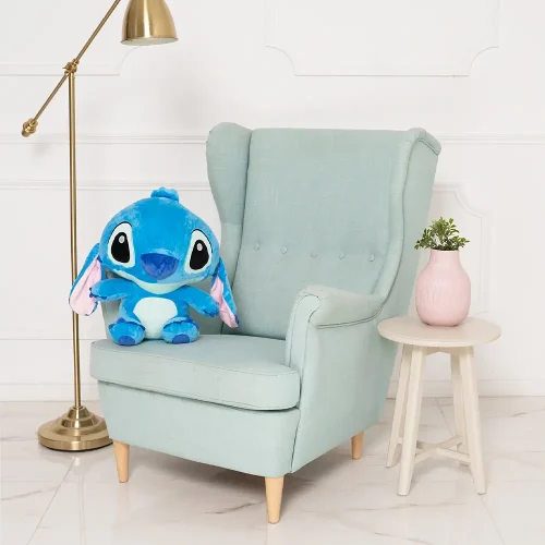 Disney Lilo & Stitch Stitch Plush Toy, Soft Toy, 30 Cm, 11 Inches, 0.9 Feet, Blue - Teddyway