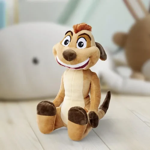 Disney Timon Plush Toy, Soft Toy, 25 Cm, 9 Inches, 0.8 Feet, Light Brown - Teddyway