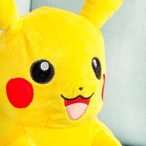 Pokémon Pikachu Plush Toy, Soft Toy, 20 Cm, 7 Inches, 0.6 Feet, Yellow - Teddyway