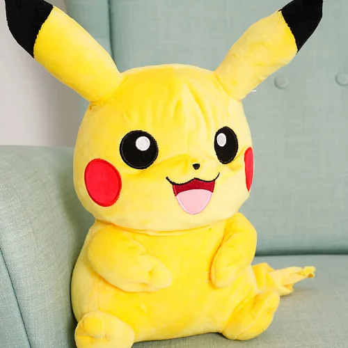 Pokémon Pikachu Plush Toy, Soft Toy, 20 Cm, 7 Inches, 0.6 Feet, Yellow - Teddyway