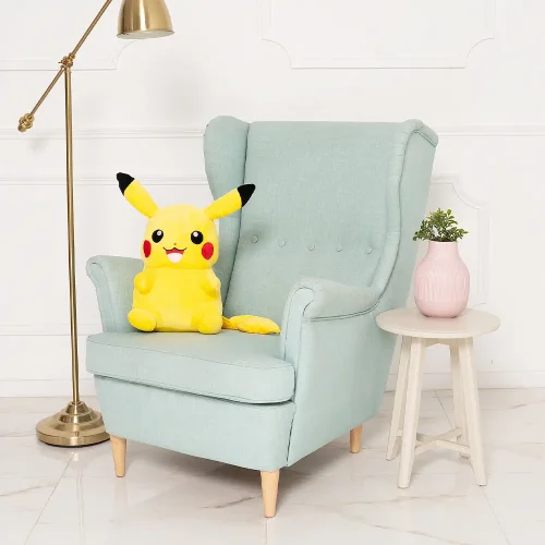 Pokémon Pikachu Plush Toy, Soft Toy, 20 Cm, 7 Inches, 0.6 Feet, Yellow - Teddyway