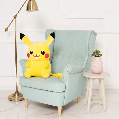 Pokémon Pikachu Plush Toy, Soft Toy, 20 Cm, 7 Inches, 0.6 Feet, Yellow - Teddyway