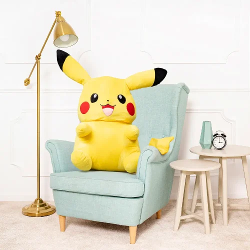 Pokémon Pikachu Plush Toy, Soft Toy, 20 Cm, 7 Inches, 0.6 Feet, Yellow - Teddyway