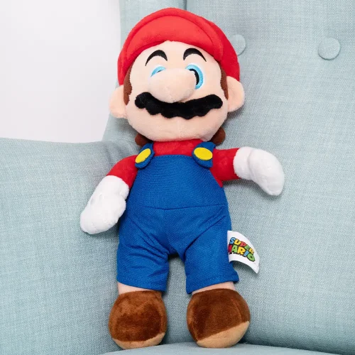 Super Mario Mario Plush Toy, Soft Toy, 20 Cm, 7 Inches, 0.6 Feet, Red - Teddyway