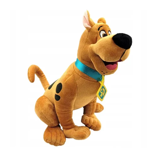 Warner Bros Scooby-Doo Dog Plush Toy, Soft Toy, 30 Cm, 11 Inches, 0.9 Feet, Brown - Teddyway