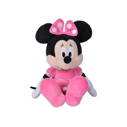 Disney Minnie Mouse Plush Toy, Soft Toy, 25 Cm, 9 Inches, 0.8 Feet, Black - Teddyway