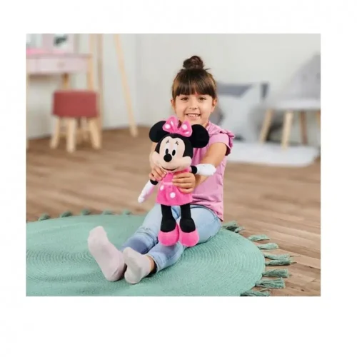 Disney Minnie Mouse Plush Toy, Soft Toy, 25 Cm, 9 Inches, 0.8 Feet, Black - Teddyway