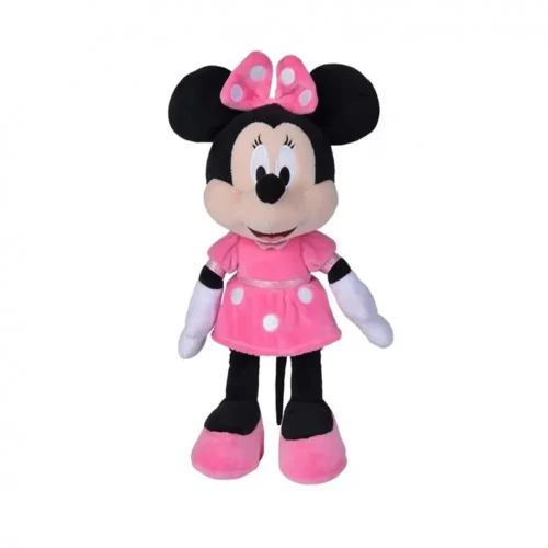 Disney Minnie Mouse Plush Toy, Soft Toy, 25 Cm, 9 Inches, 0.8 Feet, Black - Teddyway