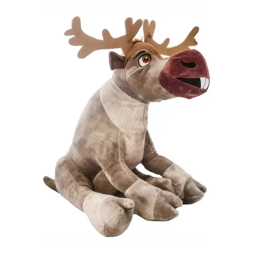 Disney Frozen Reindeer Sven Plush Toy, Soft Toy, 50 Cm, 19 Inches, 1.6 Feet, Grey - Teddyway