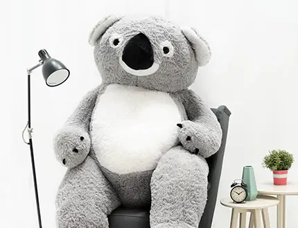 Large stuffed koalas